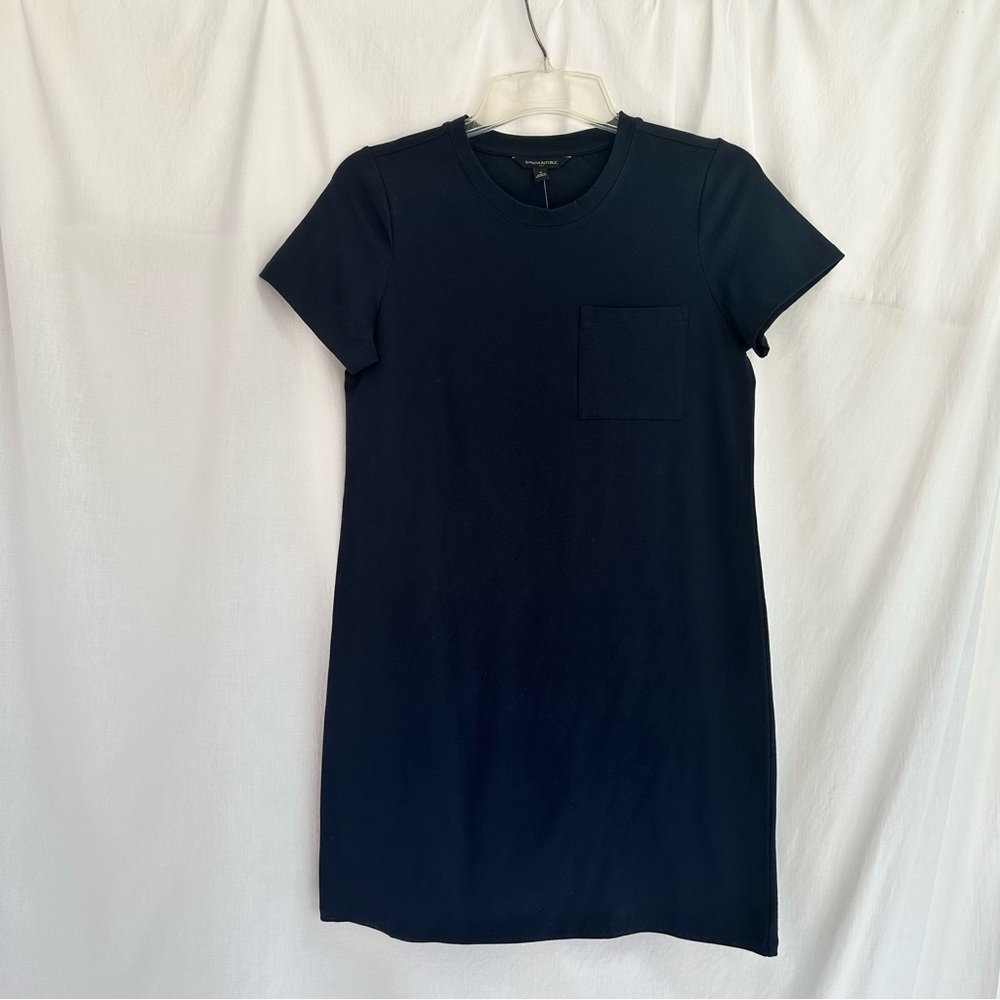 Banana Republic Classic navy T shirt dress NWT